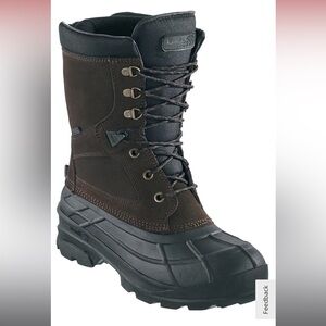 Kamik NationPlus Label in Brown and black